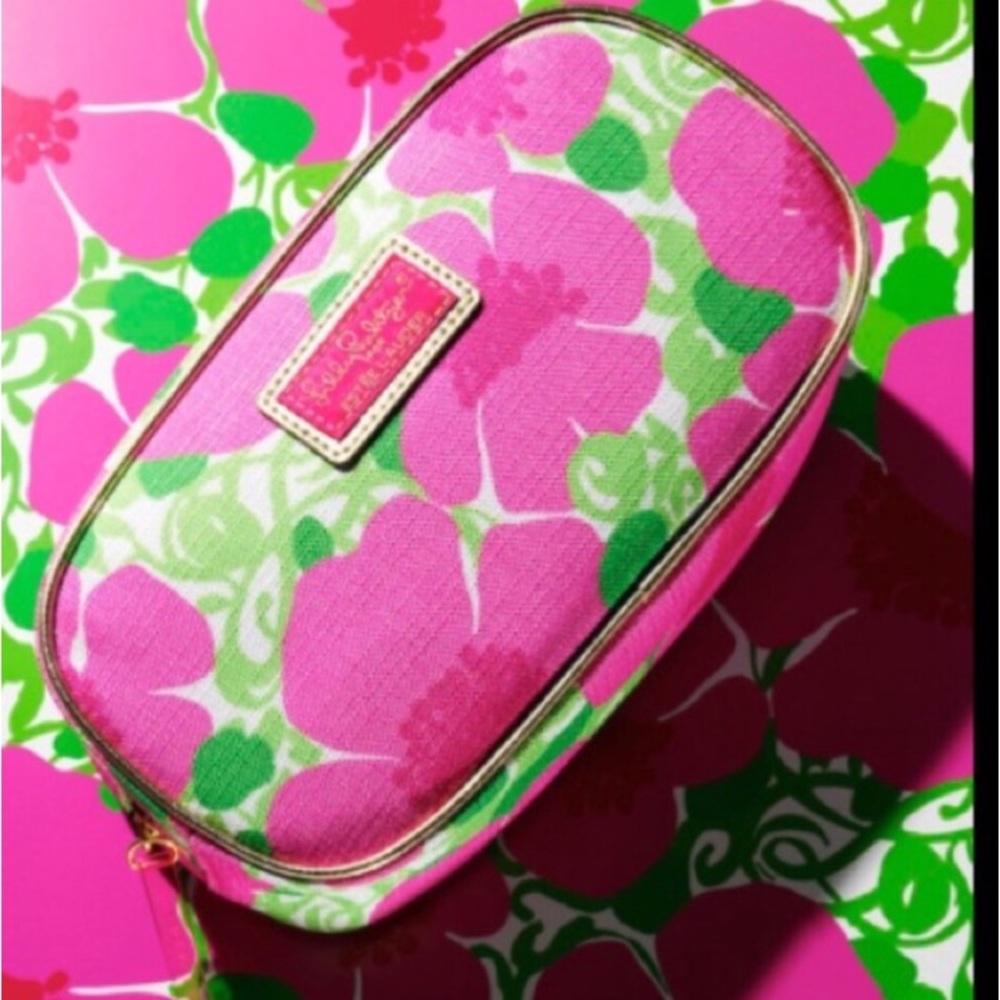 NEW Lilly Pulitzer Estée Lauder Cosmetic Bag